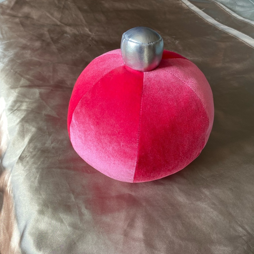 Pink & Silver Ornament Plush
